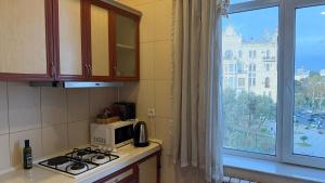 Nhà bếp/bếp nhỏ tại Mayden Tower apartment