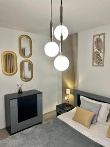 Ένα ή περισσότερα κρεβάτια σε δωμάτιο στο Guest House Rila +40 φωτογραφίες