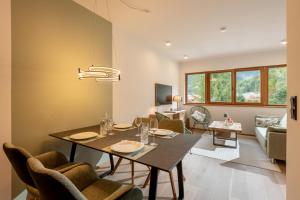 Posezení v ubytování Apartment Fuchsbau - Natur, Ruhe, Geborgenheit - willkommen in Tirol