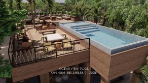 Bazén v ubytování Palmar Beach Lodge nebo v jeho okolí