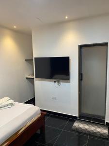 TV a/nebo společenská místnost v ubytování Ma Passion