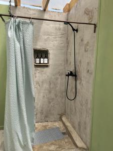 Koupelna v ubytování Glamping Tunquén