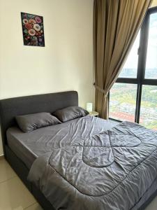 Voodi või voodid majutusasutuse Self Check-in 3BR Condo at Puchong with Free Parking & WiFi toas +23 fotot