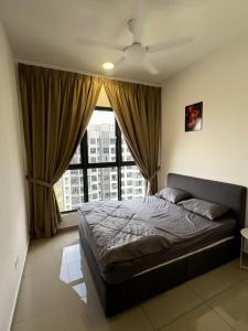 Voodi või voodid majutusasutuse Self Check-in 3BR Condo at Puchong with Free Parking & WiFi toas