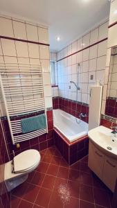 Koupelna v ubytování Dana ubytování