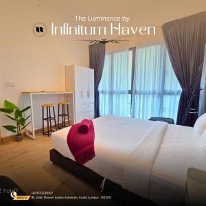 Postel nebo postele na pokoji v ubytování The Luminance By Infinitum Haven + 12 fotografií