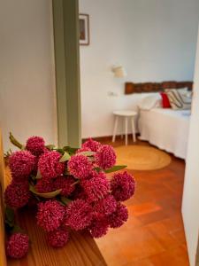 Ένα ή περισσότερα κρεβάτια σε δωμάτιο στο Mas Ribas Hotel i Esdeveniments