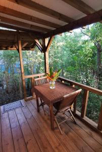 Μπαλκόνι ή βεράντα στο Kaz Coco Bungalow