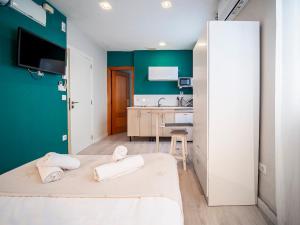 Ліжко або ліжка в номері Apartment Ruzafa Market 8A +2 фото