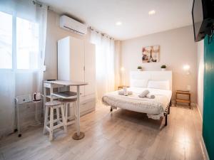 Ліжко або ліжка в номері Apartment Ruzafa Market 8A