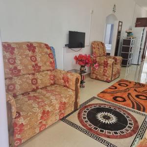 Χώρος καθιστικού στο Beejan Mansions