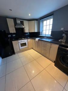 Køkken eller tekøkken på 1 bed town apartment