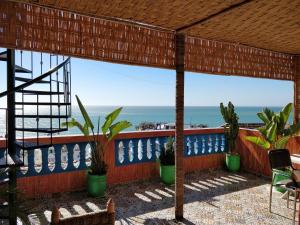 Nespecifikovaný výhled na moře nebo výhled na moře při pohledu z hostelu