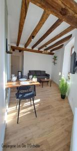 Posezení v ubytování Les Clés Du Clocher