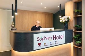 Vstupní hala nebo recepce v ubytování Sophien Hotel