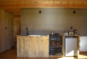 Kuchyň nebo kuchyňský kout v ubytování Chalet con vistas a las montañas + 10 fotografií