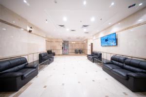 Χώρος καθιστικού στο Orvana Al Otaibiya Hotel