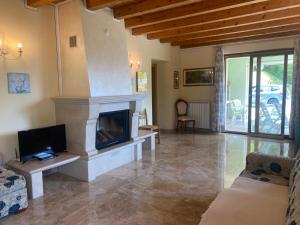 TV/trung tâm giải trí tại Villa Carlotta Typ C3