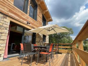 Μπαλκόνι ή βεράντα στο Ô Chalet