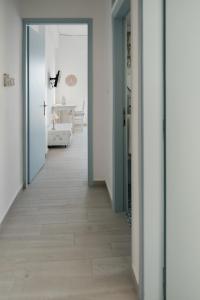 Ένα ή περισσότερα κρεβάτια σε δωμάτιο στο Agapi