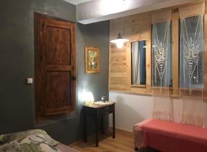 Χώρος καθιστικού στο Maison La Placette, Plan D'eau