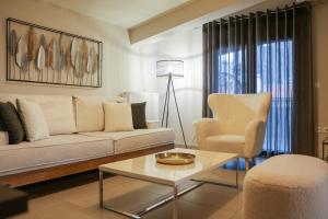 Χώρος καθιστικού στο Rock State View - Unique Overlooking Meteora Flat +39 φωτογραφίες