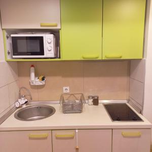 Η κουζίνα ή μικρή κουζίνα στο Konak 23,apartman4