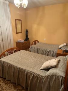 Postel nebo postele na pokoji v ubytování Tempranillo in Rioja Alavesa