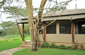 Zahrada ubytování Lake Elmenteita Serena Camp