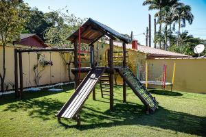 Herní místnost nebo prostor pro děti v ubytování Chácara Wermelinger