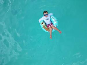 Επισκέπτες που μένουν στο Jellystone Park Lake Charles