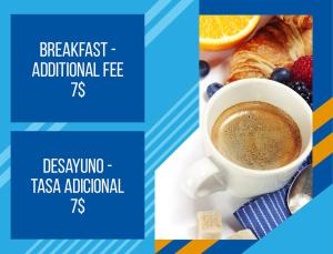 Možnosti snídaně pro hosty v ubytování ATLANTIC DREAM STUDIOS DELUXE playa LOS CORALES + 48 fotografií