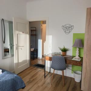 Η κουζίνα ή μικρή κουζίνα στο My Bed Bergedorf by Gugu