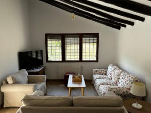 Posezení v ubytování Casa Fuente Rivera