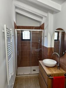 Koupelna v ubytování Casa Fuente Rivera