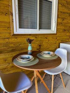 Et opholdsområde på Chalé para casais! Completo e perto de tudo!