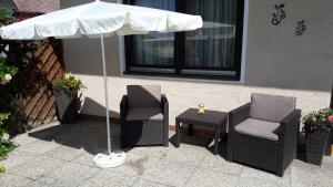 Część wypoczynkowa w obiekcie Ferienwohnung Hohengaßner