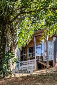 Un jardín fuera de Quinta do Vale- Cabana dos Esquilos: Lago, Cascata