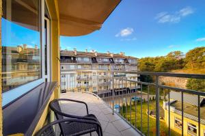 Balkón nebo terasa v ubytování Kotwica i Ośmiornica