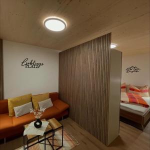 Postel nebo postele na pokoji v ubytování Apart Marita