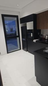 Η κουζίνα ή μικρή κουζίνα στο Appartement Theline