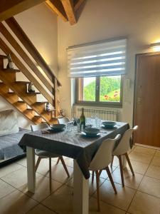 Χώρος καθιστικού στο La casa sul parco