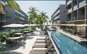 Bassein majutusasutuses Flat 117 no Porto Alto Resort, em Porto de Galinhas või selle lähedal +31 fotot