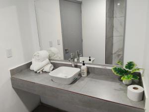 Koupelna v ubytování Hotel Ventanas Al Paraiso