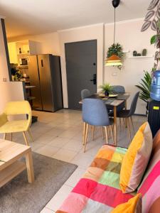 Χώρος καθιστικού στο Nuevo - moderno - aire acondicionado- parking privado - céntrico +17 φωτογραφίες