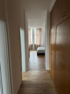 Кровать или кровати в номере Zweistöckige Wohnung im weissen Lamm