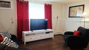 TV a/nebo společenská místnost v ubytování Longmont board games, beds, and boats - 2BR