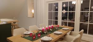 Posezení v ubytování Ferienwohnung Coproyshof am See in Wesel am Niederrhein 5 Sterne DTV-Klassifizierung 6 Personen