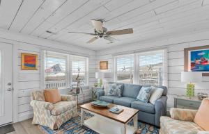 Χώρος καθιστικού στο Magnolia Cottage