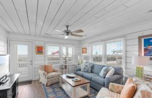 Χώρος καθιστικού στο Magnolia Cottage